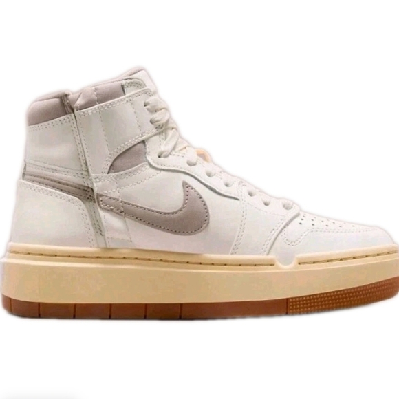Nike Air Jordan 1 Elevate High SE Womens Sail College Grey Size 11 DZ3744 100 - Picture 2 of 13